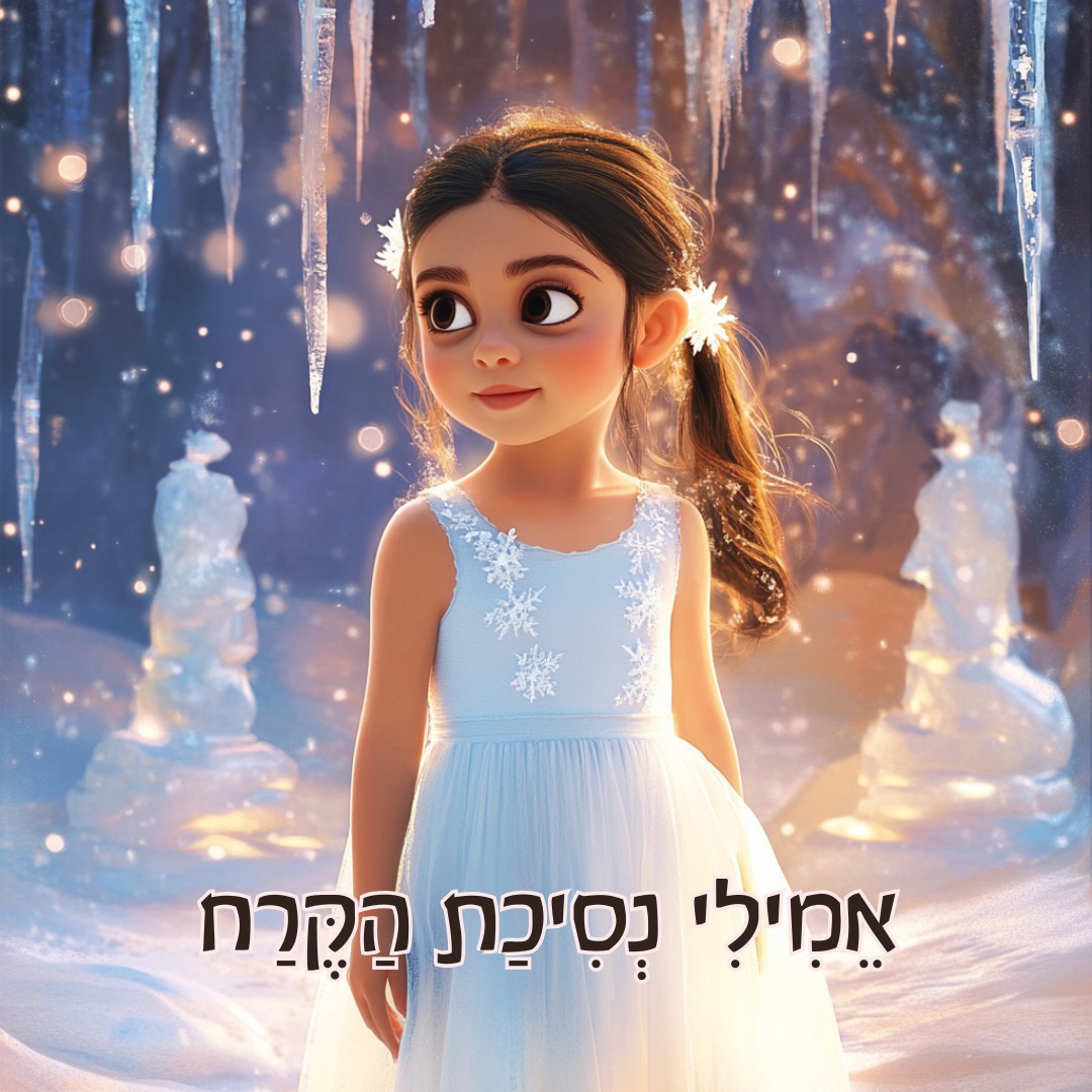 ספר ילדים מותאם אישית בנושא נסיכת הקרח
